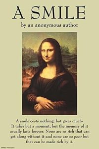 A Smile by Anonymous