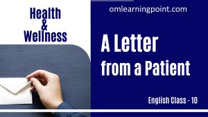 A Letter From a Patient